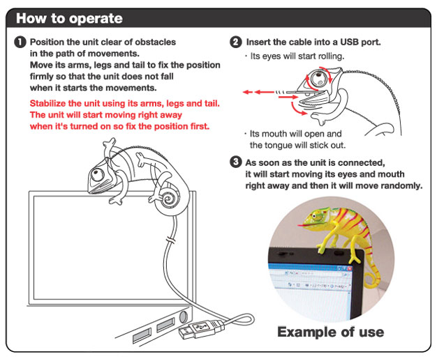 How to operate